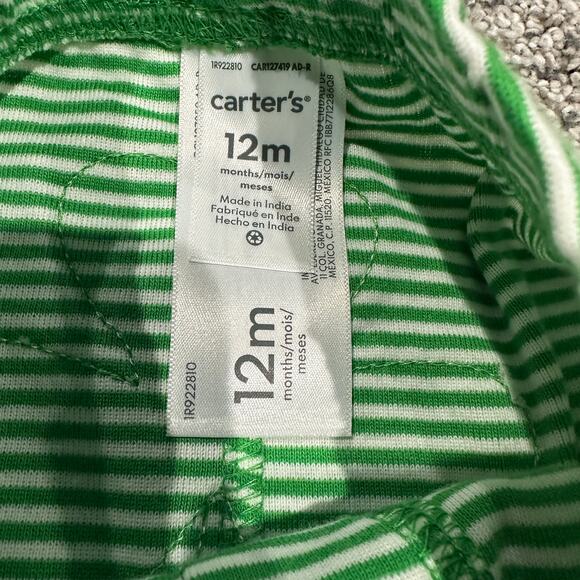 NWT Carter's My First St. Patricks Day Green 2 Piece Outfit, 12 months - Picture 5 of 8